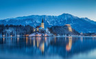 藍色寶石布萊德湖「冰湖」-斯洛文尼亞