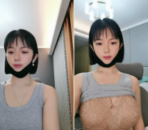 極品尤物氣質美女！超棒身材！細腰一對豪乳，強烈要求收費房，掏出奶子揉捏，自摸騷穴極度誘惑