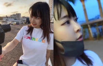 清純嬰兒肥美眉，愛笑甜美極了，生活自拍活力四射！帶她去飛滑翔傘，增進感情，妹子很開心，被操高潮時老是翻白眼