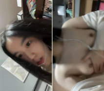 糟了！戀愛的感覺來了！大二學生 短髮清純【青春氣息的女神】是個抖音小網紅，還能搜到她的抖音，開學缺錢了 第一次接這種活