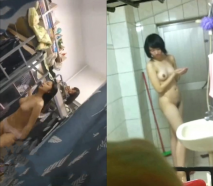 女人坑女人！大學校內浴池渣女暗藏錄像機正對出口各種裸身學生妹入鏡 宿舍內偸錄姐妹不穿衣服的樣子
