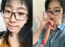 土豪重金定製，斯文眼鏡露臉反差婊，裸舞自慰洗澡毫無保留奉獻給大哥，身材很性感