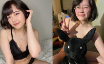 神似某明星的極品反差母狗23歲留學生可愛眼鏡妹EriKas私拍 自摸啪啪口爆吞精