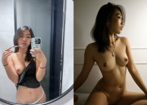 《人氣網紅最新泄密》推特28萬粉無毛一線天饅頭逼36D純欲少女【兔子布朗尼】私拍，百合露出調教啪啪多種多樣