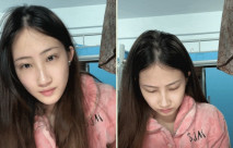 2026年1月最新，新人，211大學研究生，校花級，【小灰灰】，早上宿舍無人和男朋友約，下午公寓開房來一炮