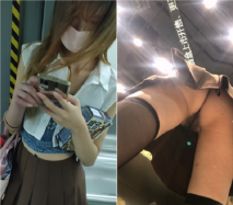 大商超一路跟蹤抄底短裙美女 哦槽竟然沒穿內褲