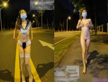 【絕版收藏】最近火爆推特人氣露出女神FSS『馮珊珊』高價會員私拍流出 美騷女戰士 代表月亮懲罰你