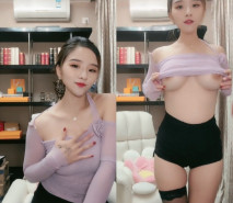 極品性感御姐！難得大尺度秀！撩起衣服揉捏大奶，大肥臀搖擺跪在椅子，特寫視角極度誘惑