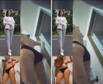 屌絲多鏡頭偷拍 大長腿表姐洗澡，稀疏的陰毛的堅挺的奶子至今讓我忘不了