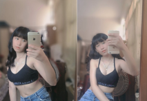 被不靠譜的男友忽悠，嫩妹用筆插B