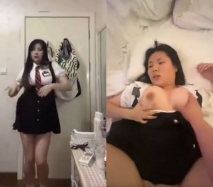 來看母狗老婆，抖音肥坦小姐姐跳舞，床上也跳乳舞！
