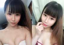 可愛妹自拍流出，撩人肚兜白皙粉嫩自慰性愛，表裡不一非常反差