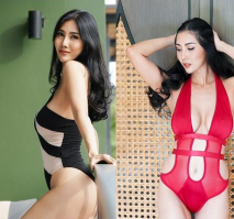 柳眉冷艷模特兒女神，小哥哥大力抽插，臉上那騷騷的表情真是爽極了，內射！