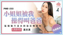 華語AV PME233 小姐姐被我操得叫爸爸 吳文淇