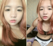 超嫩18小蘿莉！收費房全裸自慰！嬌小身材貧乳，肥唇超嫩美穴，雙指插入猛扣，翹起屁股特寫