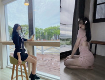 《精品泄密》被假經紀人忽悠主動掰開屁股看鮑魚的美媚 這鮑魚是真的粉