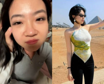 公司美女前台趙靜姝生日當天與炮友偷情 露臉口交舌浪狂捲 被炮友調教的眼神迷離 堪比職業女優！