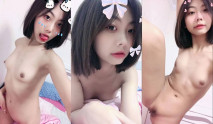 真實反差大學生！身材苗條高校拜金美少女電報群接拍視頻，居家宿舍全裸搔首弄姿臉逼同框自拍