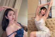 【妖魅女神】，推特S級身材，長腿美鮑網黃【香月憐RenKatsuki】新作流出，頂級模特的火辣中出三人行