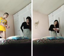 嫖娼被打了，心情不好，遇到漂亮姐姐 忍不住了，花了200塊錢，讓她無套口，讓她躺那按摩床操，後入她--四川話果然好甜！！