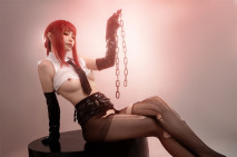 極品Cos爆機少女『喵小吉』四月新作《鏈鋸人》極品動漫瑪奇瑪 性感魅魔