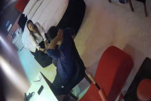 2022-11月新流出酒店新台解密專業炮房偷拍-眼鏡哥和苗條女炮友把三個床都試一遍在上面啪啪