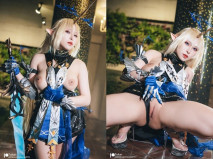 【二次元Cos】Tokar 浵卡 - 7月遐蝶，芙露德莉斯，豐川祥子合集 美穴酮體影片盡情享受