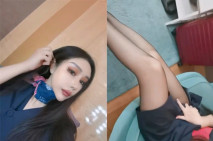 秀人爆乳尤物女模極品名媛『田冰冰』空姐全裸透逼原聲自慰 三點全開 扯絲襪插逼呻吟