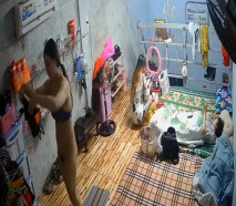 出租屋攝像頭破解真實偷拍數位姐妹日常隱私生活 一對碩大雙峰真心給力