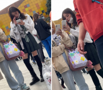 偷拍大神尾隨偷拍兩個高顏值短裙美女裙底風光，CD極品顏值JK小姐姐還露毛了