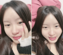 甜美乖巧鄰家妹妹！聊的開心給大家看逼！特寫小騷逼，毛毛比較雜亂，撥弄掰開家裡沒道具