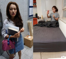 爆全網泡良達人金先生-去公司接剛下班拿著文件夾的白領麗人沈有林回寓所嗨炮