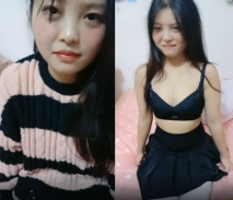 剛滿18歲乖巧鄰家妹妹！居家炮友操逼！掏屌騎臉塞嘴裡，磨蹭小穴騎乘位抽插，美臀上上下下套弄