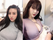 剛剛離婚的誘人小嫂子 撥開粉嫩的小鮑魚