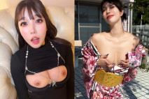 【重磅精品】，推特媚黑女神【香月憐RenKatsuki】福利集，火辣紅色情趣無套內射，高潮抽搐，畫面超誘人