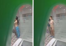 咸濕房東浴室偷窺 大學生女租客2次淋浴，她先用浴巾擦了陰部和肛門，然後再擦臉